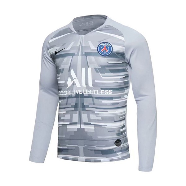 Trikot Paris Saint Germain Heim ML Torwart 2019-20 Grau